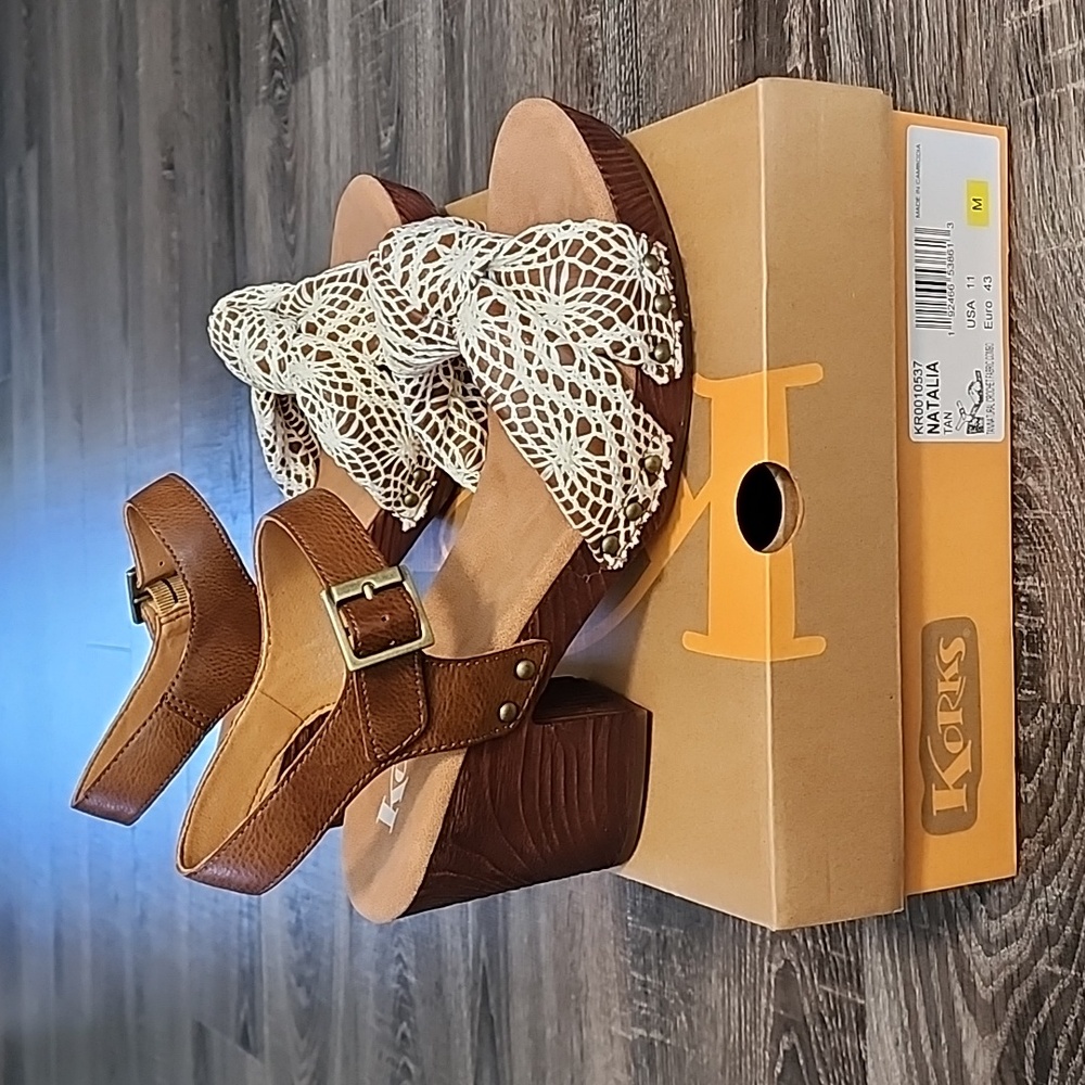 Korks "Natalia" crochet knot Sandals